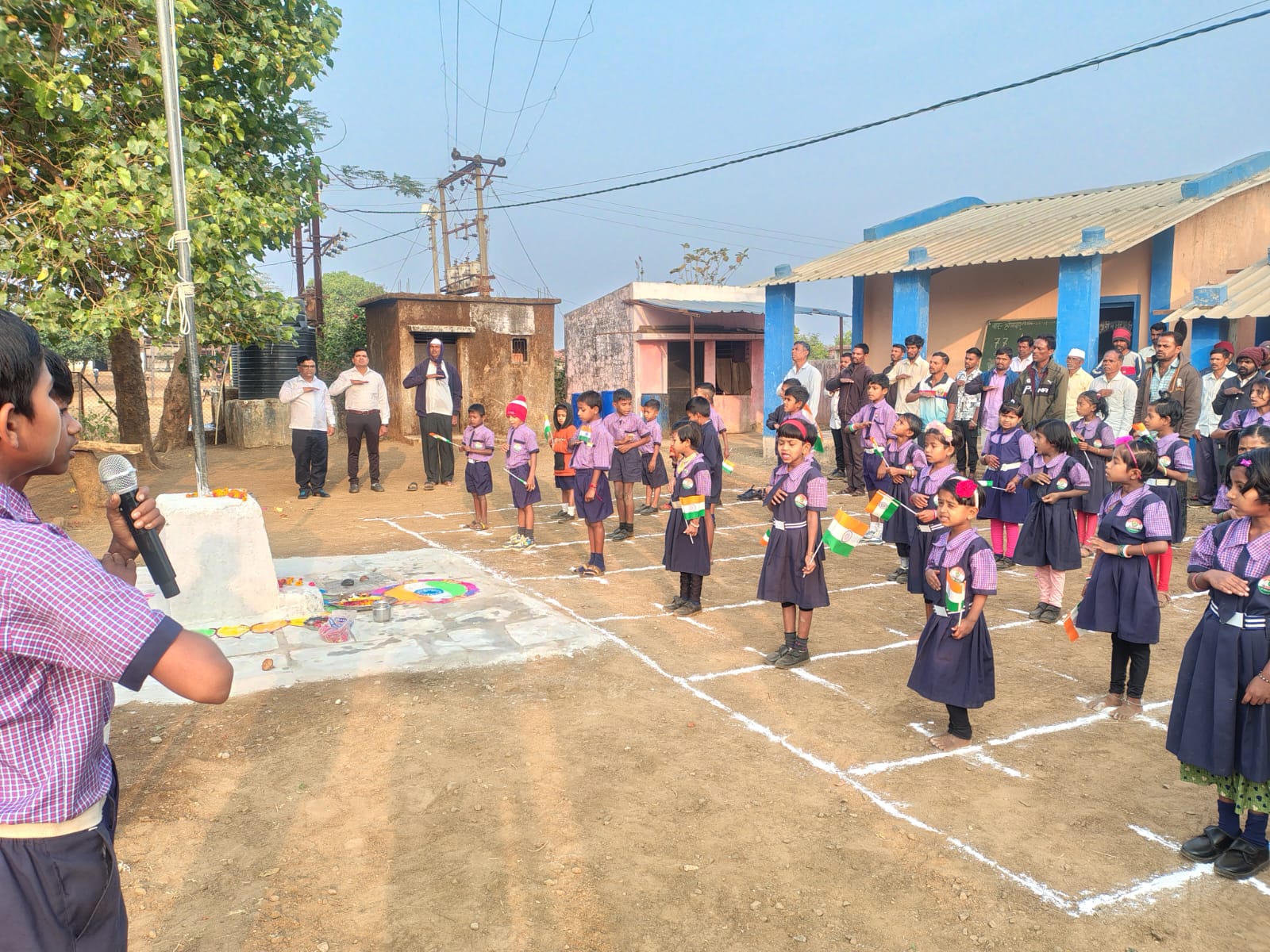 ७७ वा प्रजासत्ताक दिन साजरा करण्यात आला